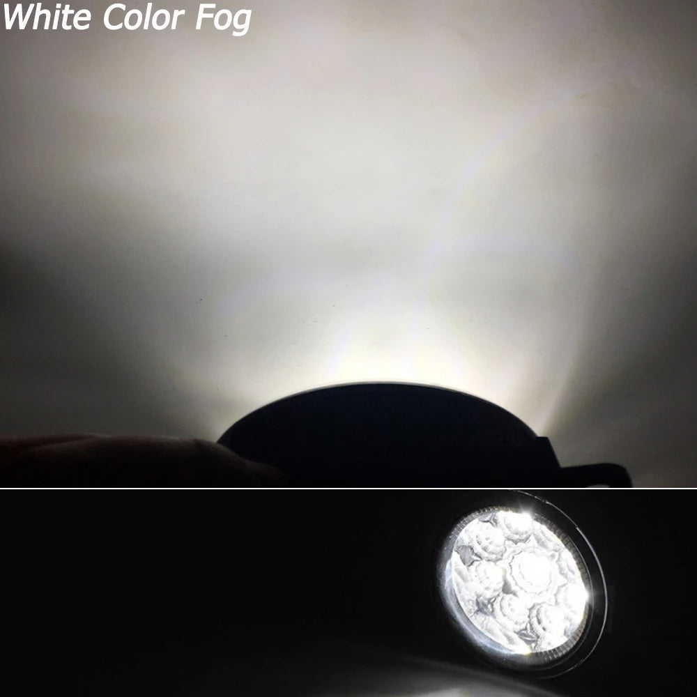 2 PCS Car Led Fog Lights Assembly H11 Front DRL Daylight for Dacia Renault Logan / Logan MCV Dokker Duster Jogger Lodgy Sandero — view 5