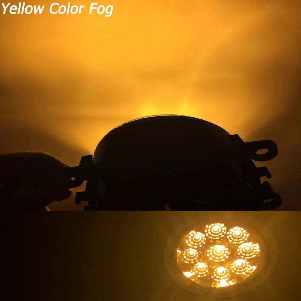 2 PCS Car Led Fog Lights Assembly H11 Front DRL Daylight for Dacia Renault Logan / Logan MCV Dokker Duster Jogger Lodgy Sandero — view 6