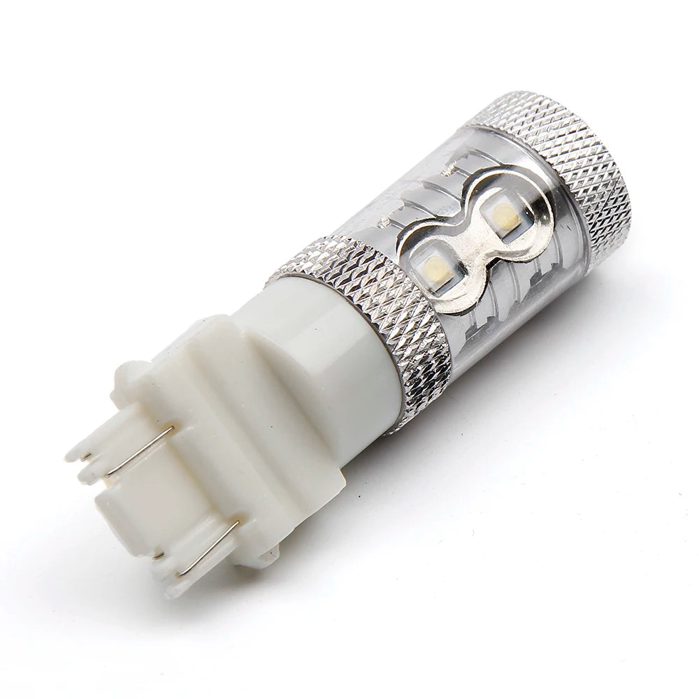 2Pcs 50W CREE Chips 1156 1157 3156 3157 9005 9006 SMD COB led bulb 12V 6500K Led Fog Lights Bulbs Brake Rear Light — view 4