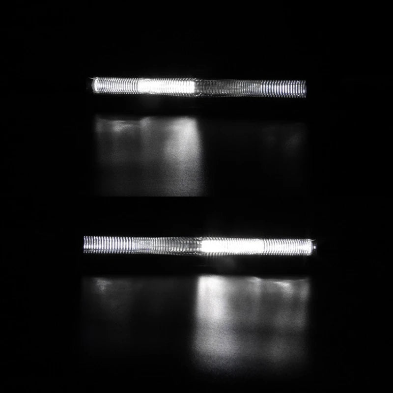 2Pcs Automotive LED Daytime Running Light Universal Light Guide Driving Lights Modified High-brightness High-power Daylights — view 4
