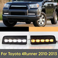 2PCS LED Daytime Running Light Car DRL Front Fog Lamp Modification Yellow Sequential Turn Signal For Toyota 4Runner 2010-2013 — view 1