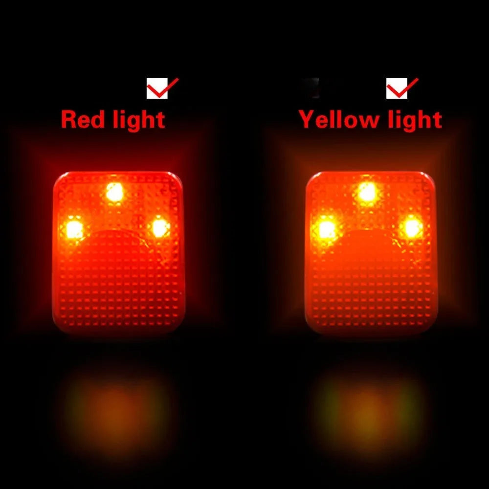 2Pcs LED Door Anti-collision Warning Light, Universal Led Warning Lamp, High Brightness, Long Life, Non-destructive Installation — view 3