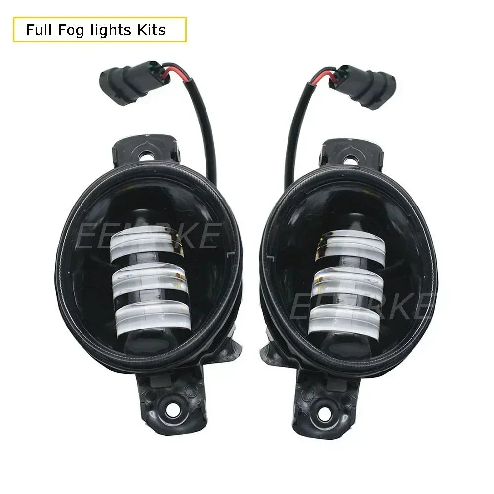 30W Led Fog Lights for Nissan Note / Versa Note E12 2013-2016 with Lens 12V DRL H11 PTF Car Fog Lamp Daytime Running Light — view 2