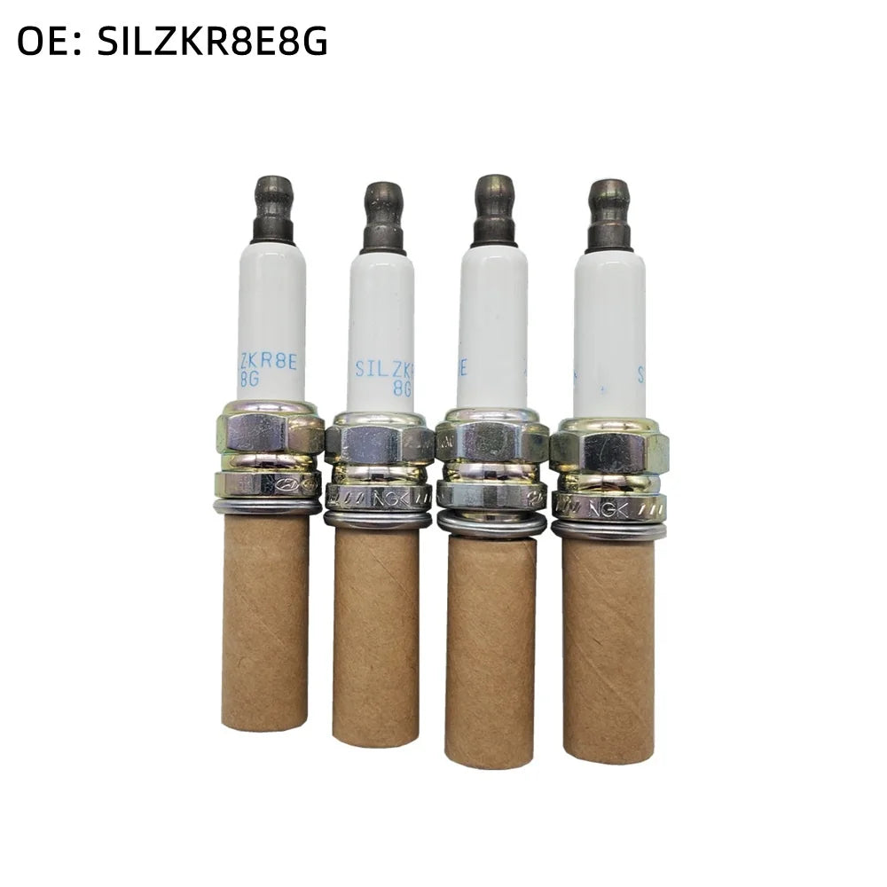 4-6 pcs Iridium Spark Plug OE# SILZKR8E8G 1884908080 For Kia Forte5 Optima Hyundai Sonata Tucson Veloster — view 1