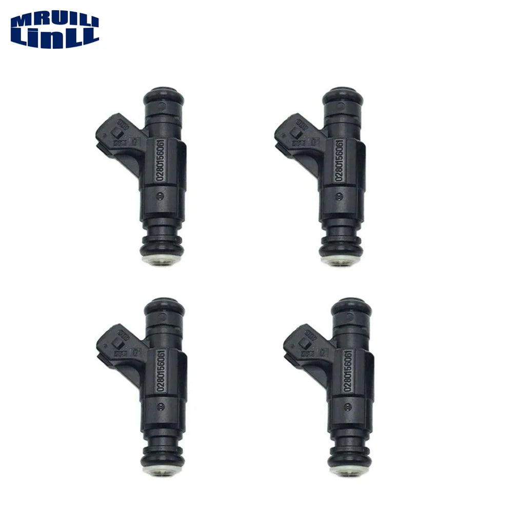 4/6pcs NEW Fuel Injector Nozzle 0280156061 06A906031BA For Audi TT Volkswagen Golf J-etta Beetle — view 1