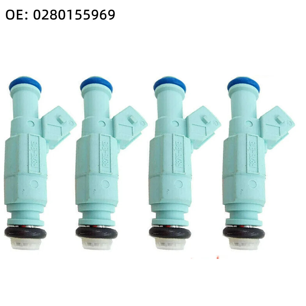 4/6pcs NEW Fuel Injector Nozzle OE# 0280155969 F87E-E1B For BMW E36 316 318i Car Accessories High Quality — view 1
