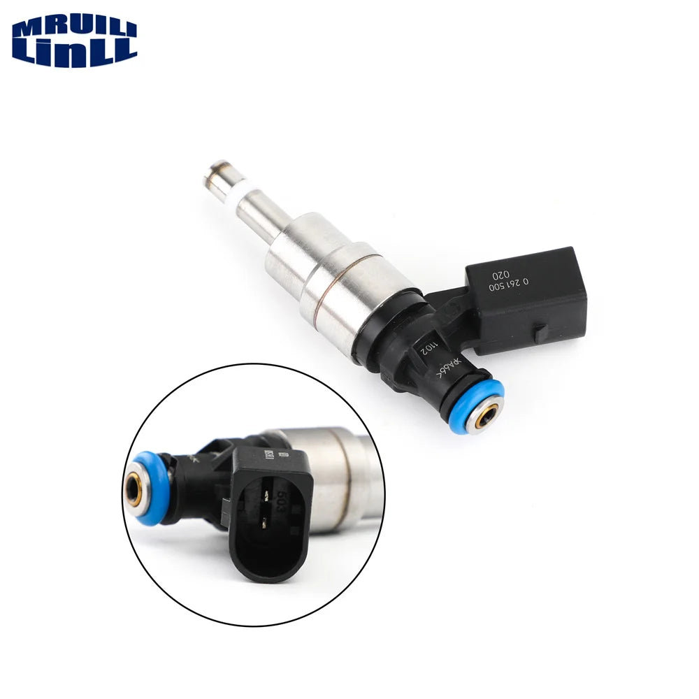 4/6pcs NEW Fuel Injector Nozzle OE# 06F906036A 0261500020 For Audi A3 TT A4 Quattro For VW Golf GTI Passat EOS 2.0L I4 2005-2009 — view 5