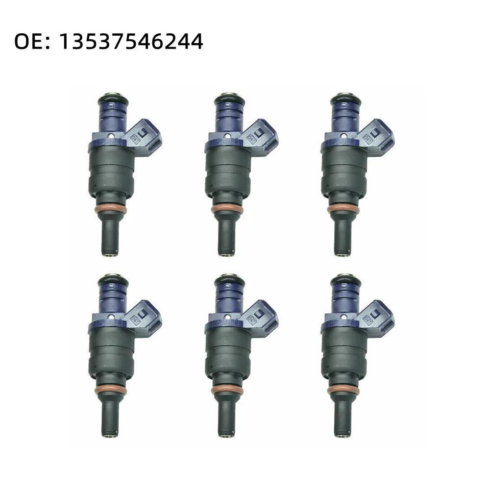 4/6pcs NEW Fuel Injector Nozzle OE# 13537546244 1439800 For BMW Z3 Z4 X3 X5 320i 525i 530i 330i E36 E46 E39 E60 E61 E83 E85 — view 1