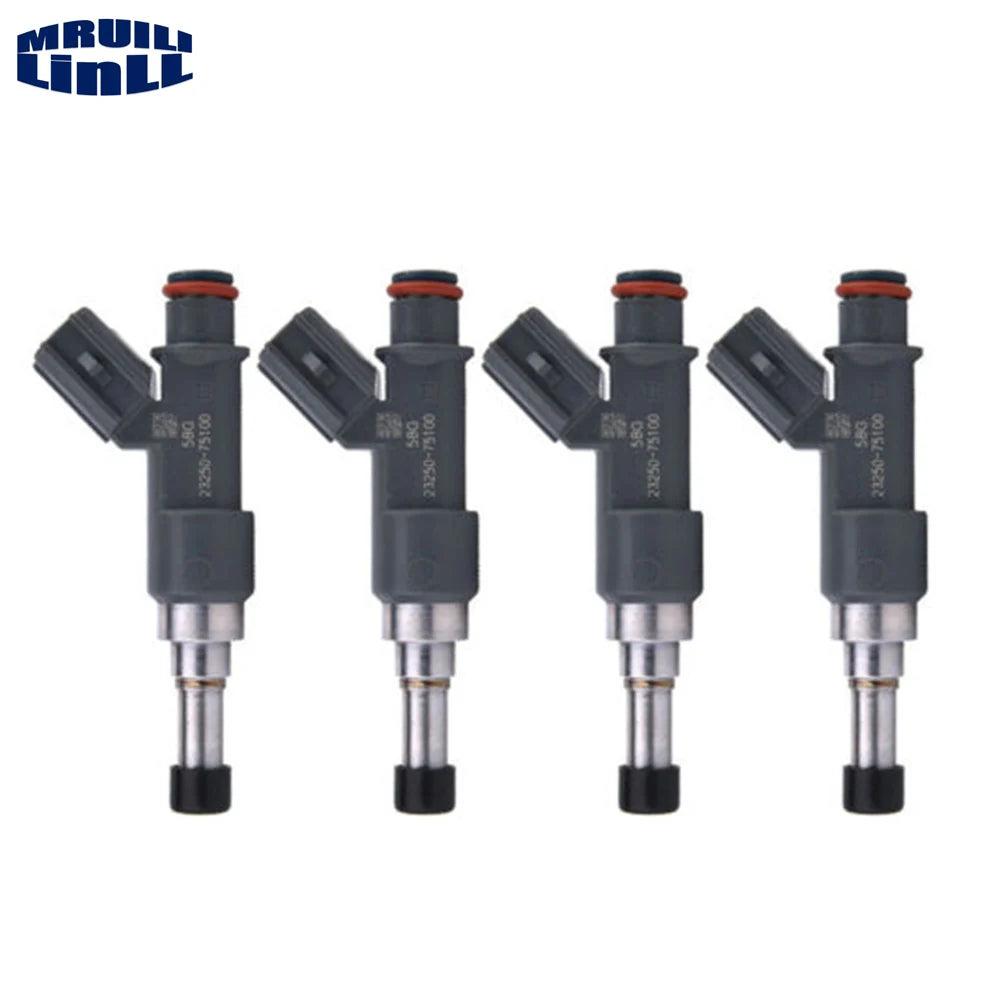 4/6pcs NEW Fuel Injector Nozzle OE# 23209-79155 23250-75100 For Toyota Runner 10-12 Tacoma 05-14 2.7L Prado TRJ120 — view 1