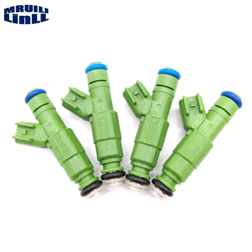 4pc&6pcs NEW Fuel Injector Nozzle 0280156007 04861454AA For Dodge Caravan Chrysler Town & Country Voyager 3.3L V6 2001-2003 — view 1