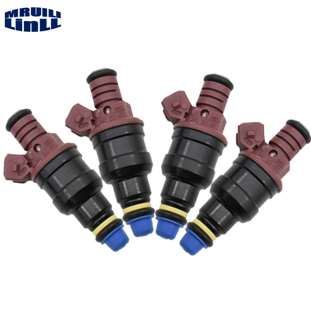 4pc&6pcs NEW Fuel Injector Nozzle 0280150431 For SAAB 9-3 900 9000 2.0L 2.3L I4 TURBO 1994-2001 — view 2