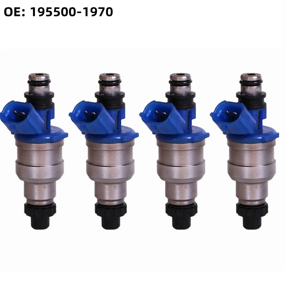 4pc&6pcs NEW Fuel Injector Nozzle OE# 195500-1970 1955001970 For Mazda MX3 MX5 MIATA 626 929 MX6 1.6L 2.2L — view 1