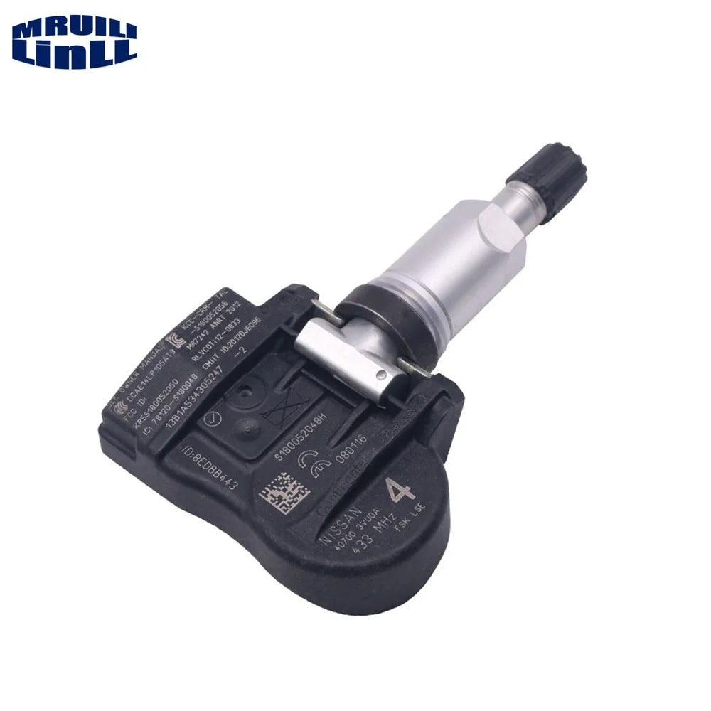 4pcs 40700-3VU0A NEW Tire Pressure Sensor OE 433Mhz For Renault ESPACE V KOLEOS for Nissan QASHQAI TIIDA — view 1