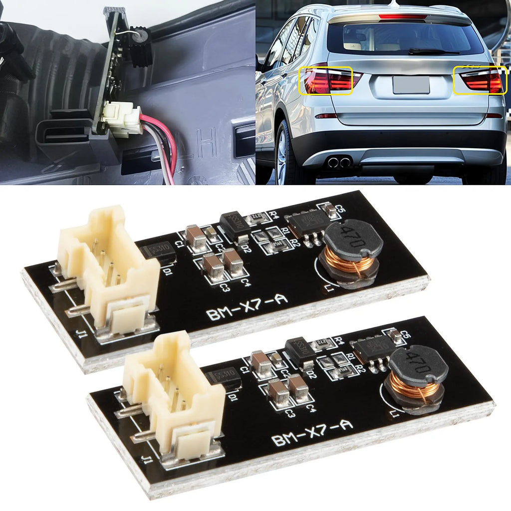 4PCS LED Light Repair Tail Lights Led Driver Board Tail Light Chip OE# b003809.2 FOR BMW X3 F25 2014 2015 2016 2017 2018 — view 5