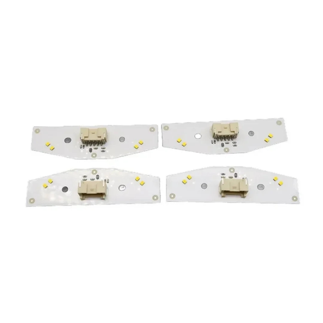 4pcs NEW LED Headlight LED Module Daytime Running Light Yellow Color For BMW X3 F25 X4 F26 2014 2015 2016 2017 2018 — view 1