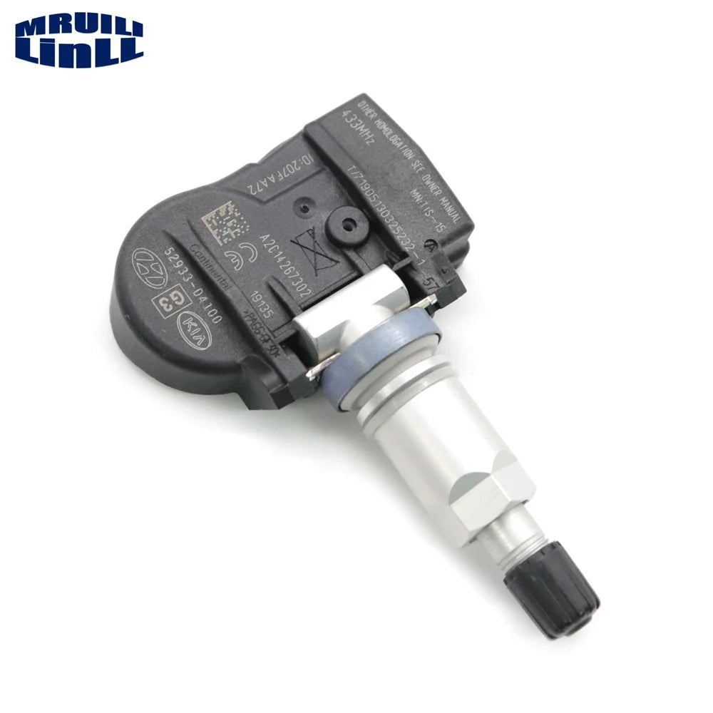 4pcs NEW Tire Pressure Sensor OE# 52933-D4100 52933-D9100 For Hyundai Elantra Genesis Ioniq Santa Kona Kia Soul Sorento Optima — view 3