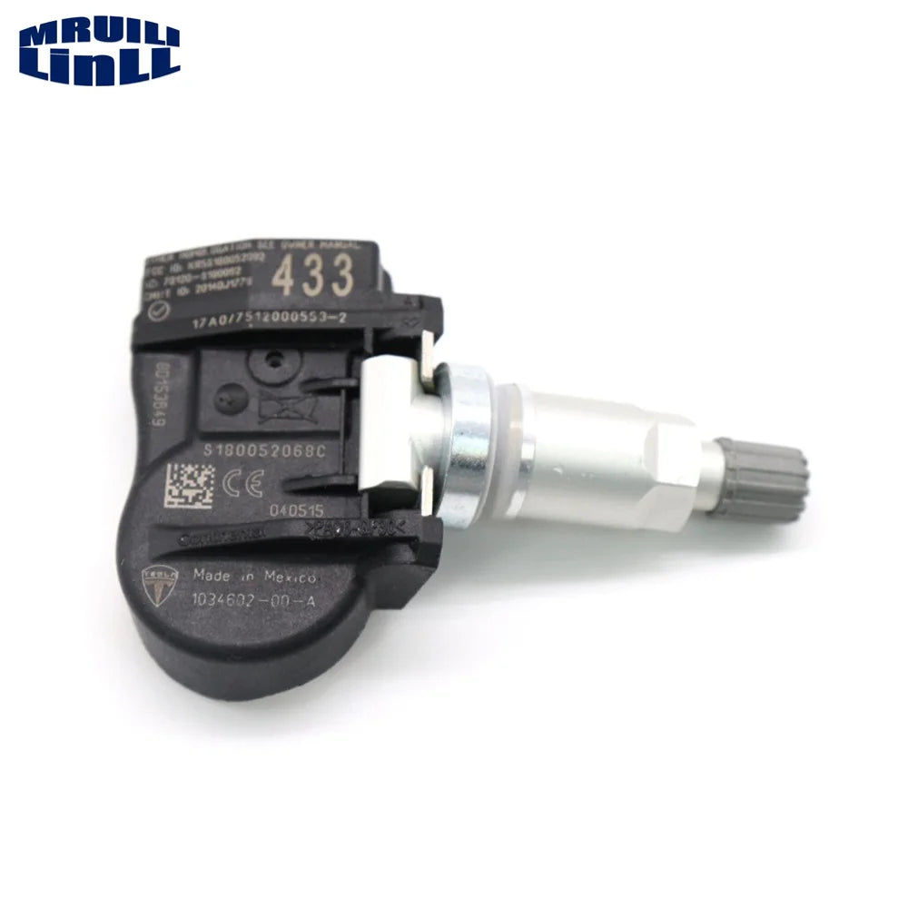 4pcs NEW Tire Pressure Sensor OEM 103460200A 433MHz For Tesla Model 3 For Tesla Model S For Tesla Model X For Tesla Model Y — view 3
