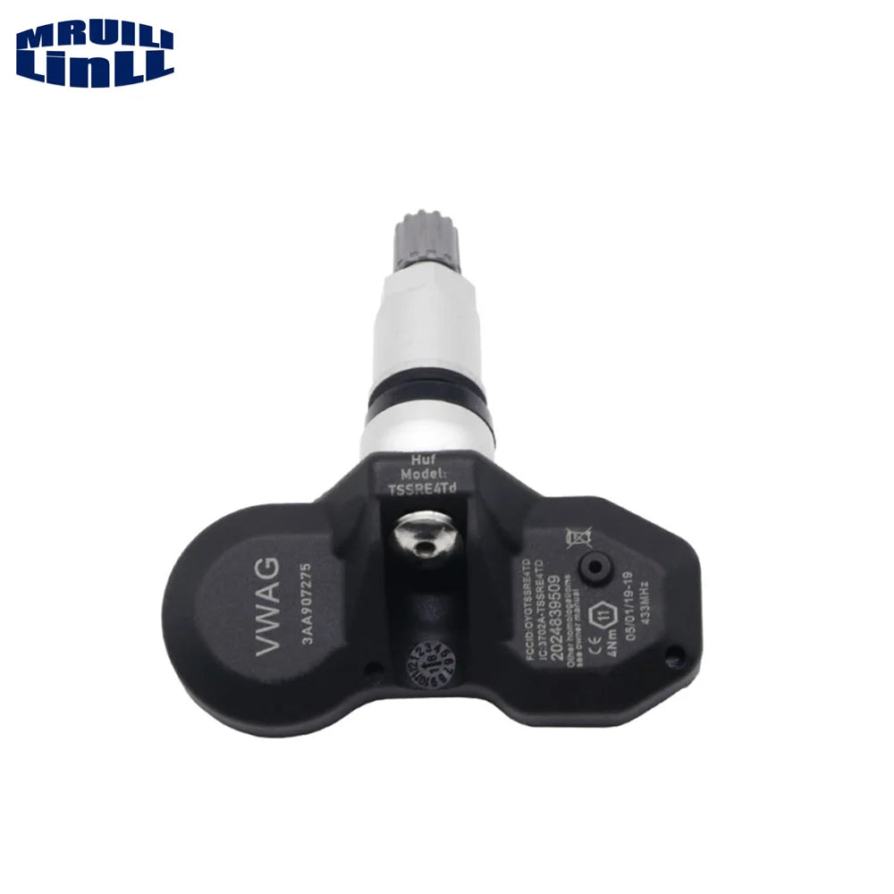 4pcs NEW Tire Pressure Sensor OEM 3AA907275 3AA907275B For 2008-2018 VOLKSWAGEN PASSAT CC TPMS — view 2