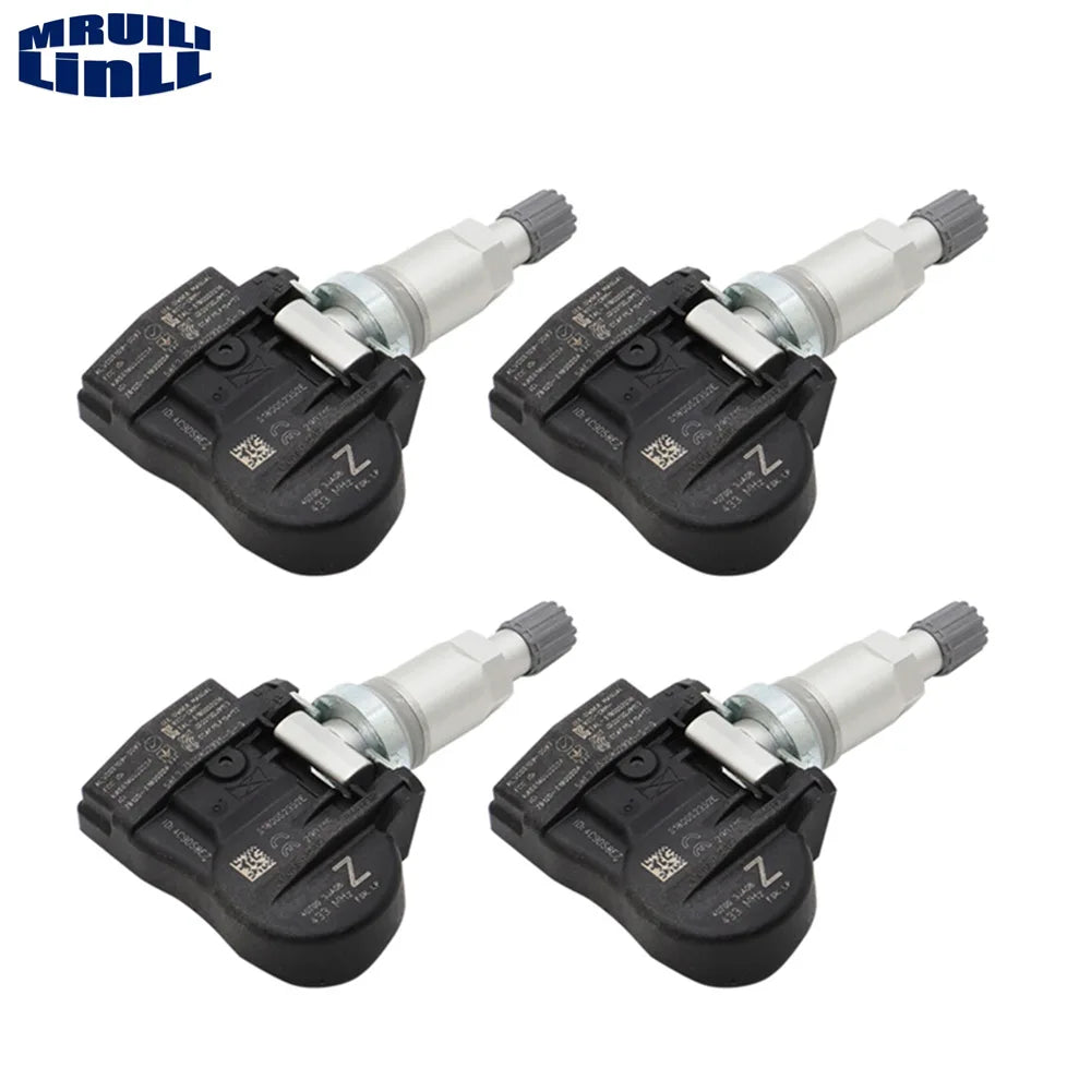 4pcs NEW Tire Pressure Sensor TPMS 40700-3JA0A 40700-3JA0B 433MHz For 2013-2019 Infiniti Q50 Q60 Q70 QX50 QX56 Nissan — view 1
