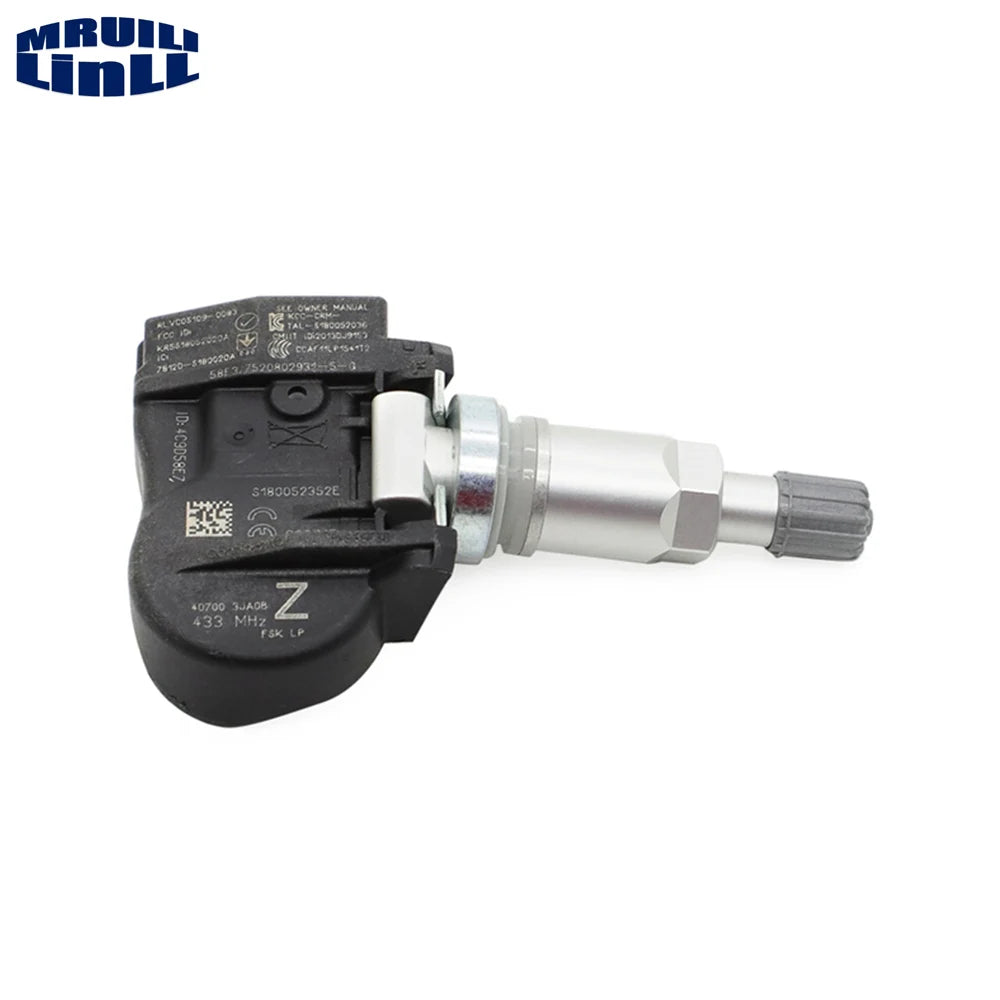 4pcs NEW Tire Pressure Sensor TPMS 40700-3JA0A 40700-3JA0B 433MHz For 2013-2019 Infiniti Q50 Q60 Q70 QX50 QX56 Nissan — view 3