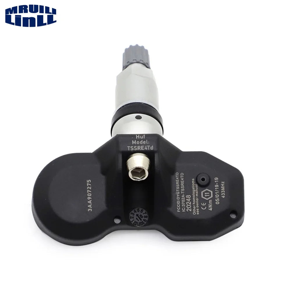 4pcs NEW Tire Pressure Sensor TPMS OE# 3AA907275D 3AA907275F For Volkswagen CC Passat CC Tiguan 433MHz 2007-2018 — view 2