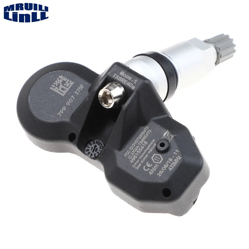 4pcs NEW Tire Pressure Sensor TPMS OE 7PP907275F For Audi A4 B7 B8 A6 C6 A8 D4 Q7 R8 RS4 S4 S6 For Porsche For vw Touareg — view 4