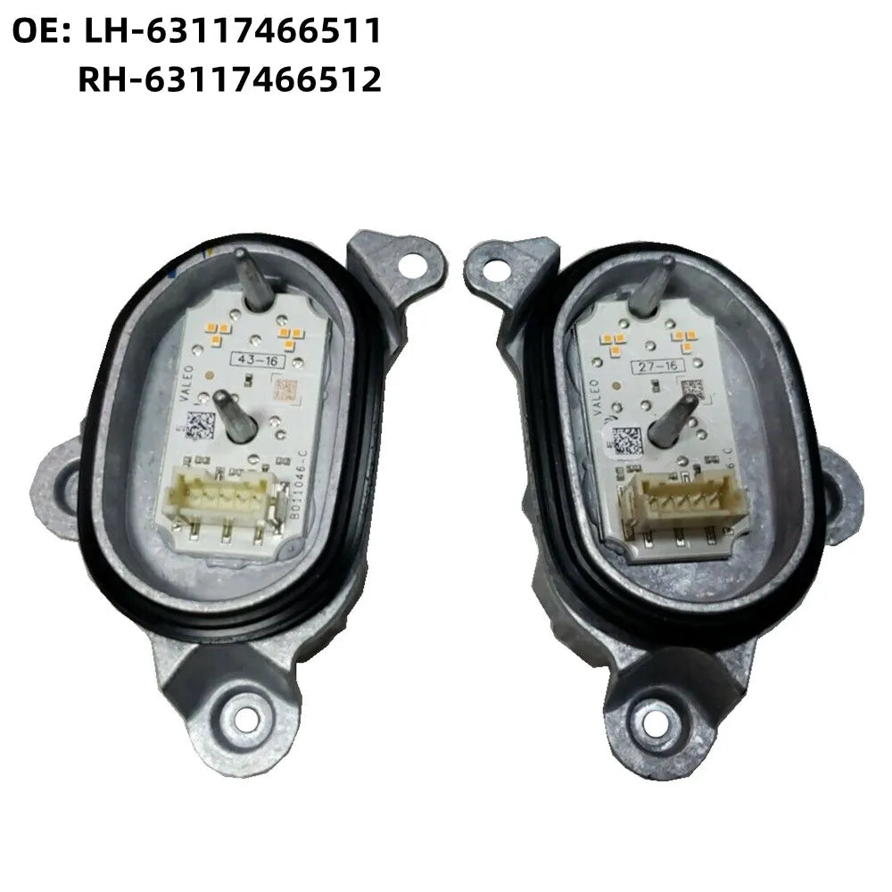 8pcs Set Headlight LED Module DRL Module OE# 63117466511 63117466512 For BMW 1 series F52 118i 120i 125i 2017-2021 — view 2