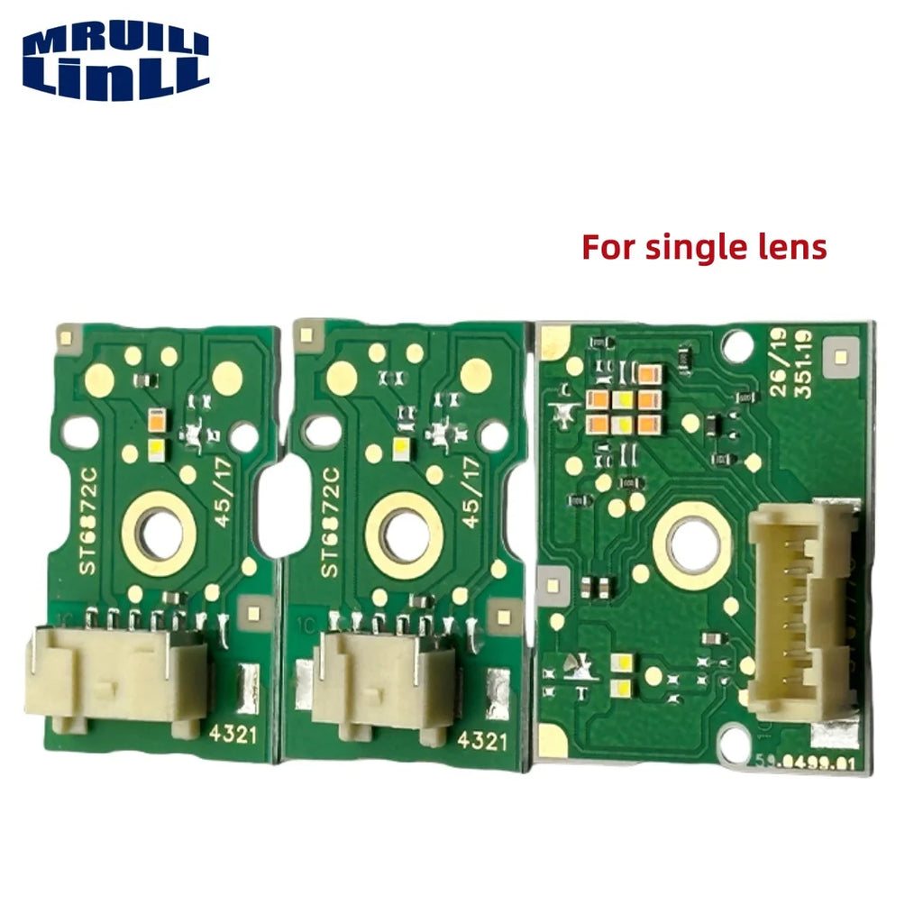 A Set NEW Headlight LED Module DRL Module Single-lens Double-lens For Mercedes GLE Class W167 2020 2021 2022 — view 1