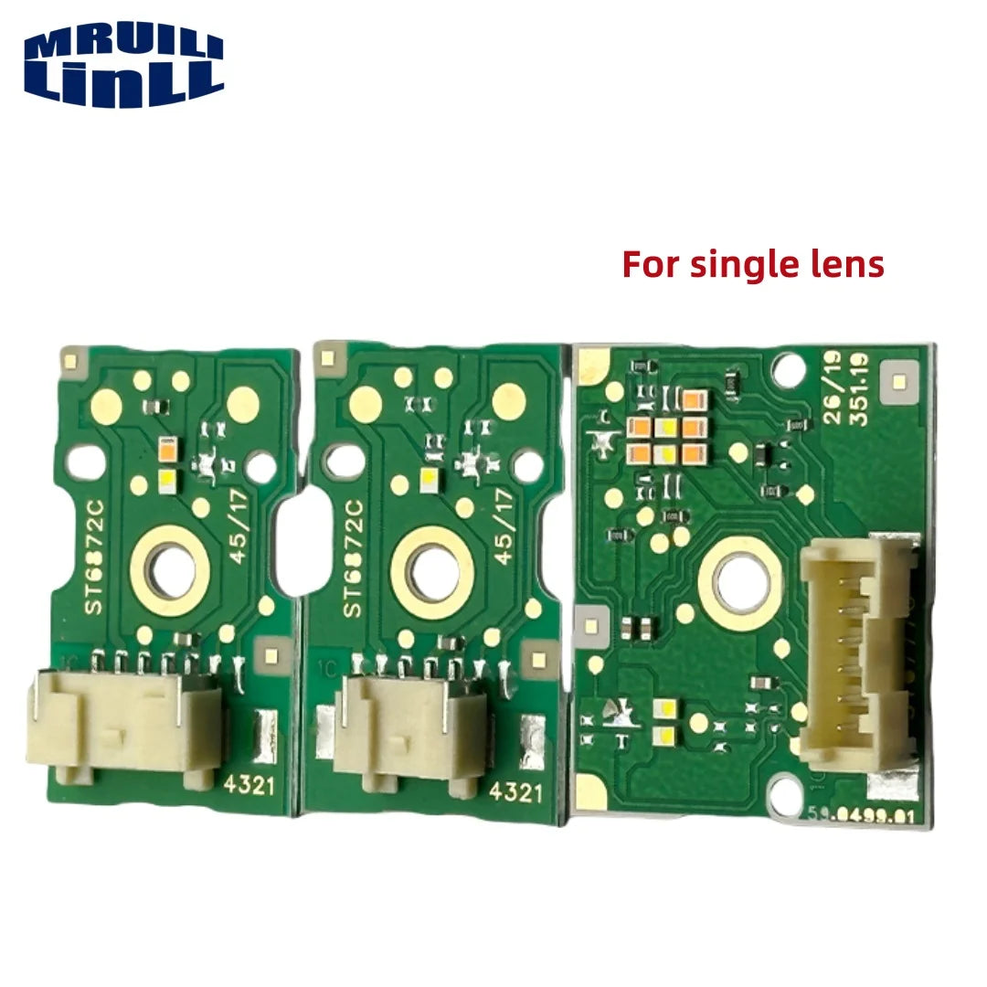 A Set NEW Headlight LED Module DRL Module Single-lens Double-lens For Mercedes GLE Class W167 2020 2021 2022 — view 1