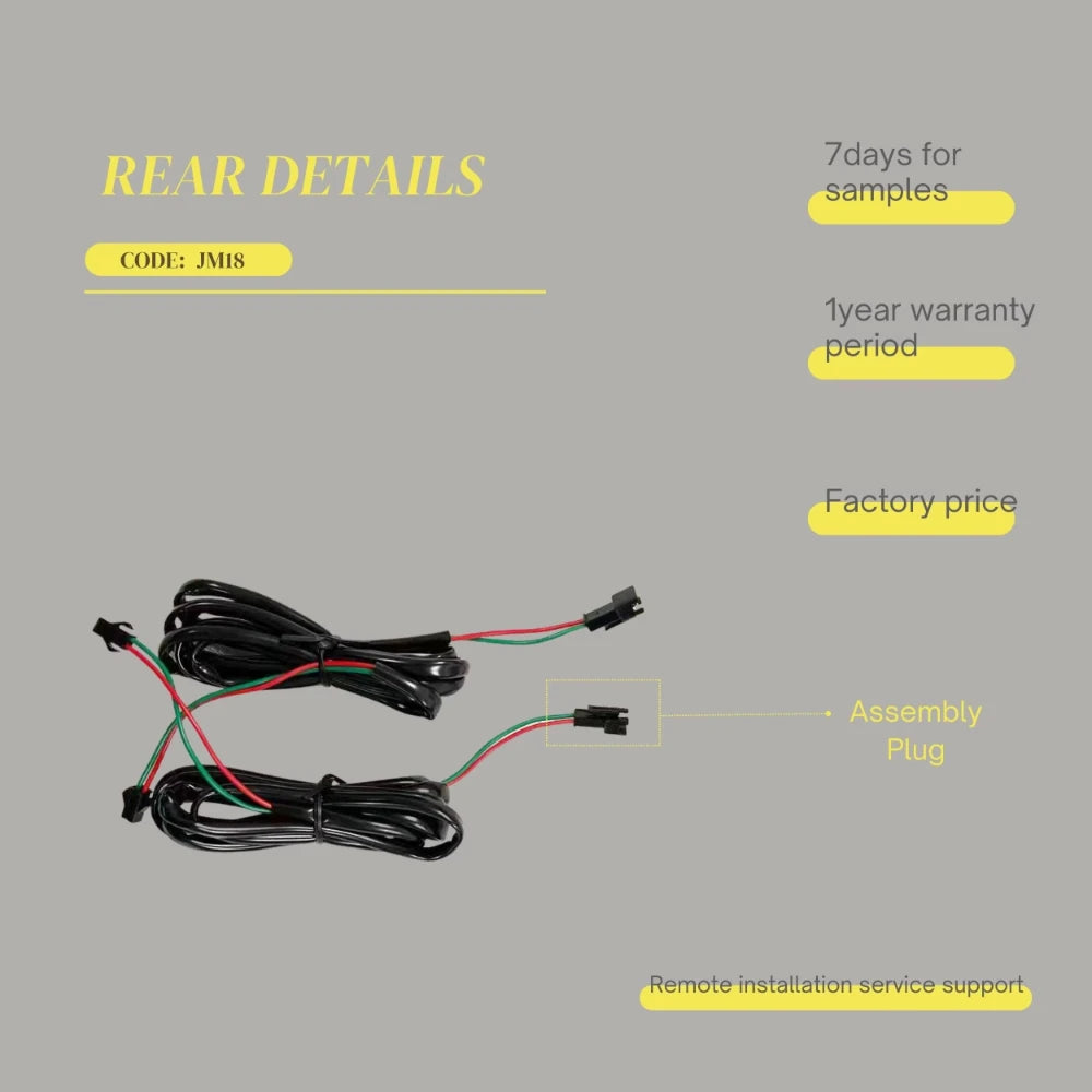 Auto Lamps for Toyota Harrier 80 2018 New LED Rear Bumper Light Led Driving Brake Turn Signal Tail Fog Lamp for VENZA 2022 — view 5
