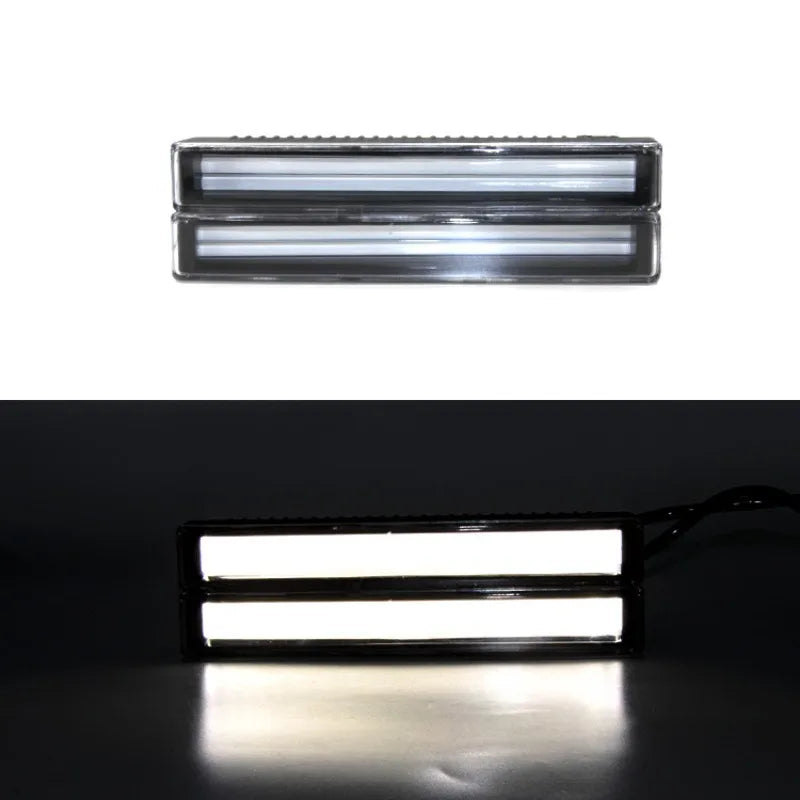 Automotive General-purpose Light Guide Daytime Running Light Daylights Modified High-brightness Waterproof Fog Lamp Accessories — view 2