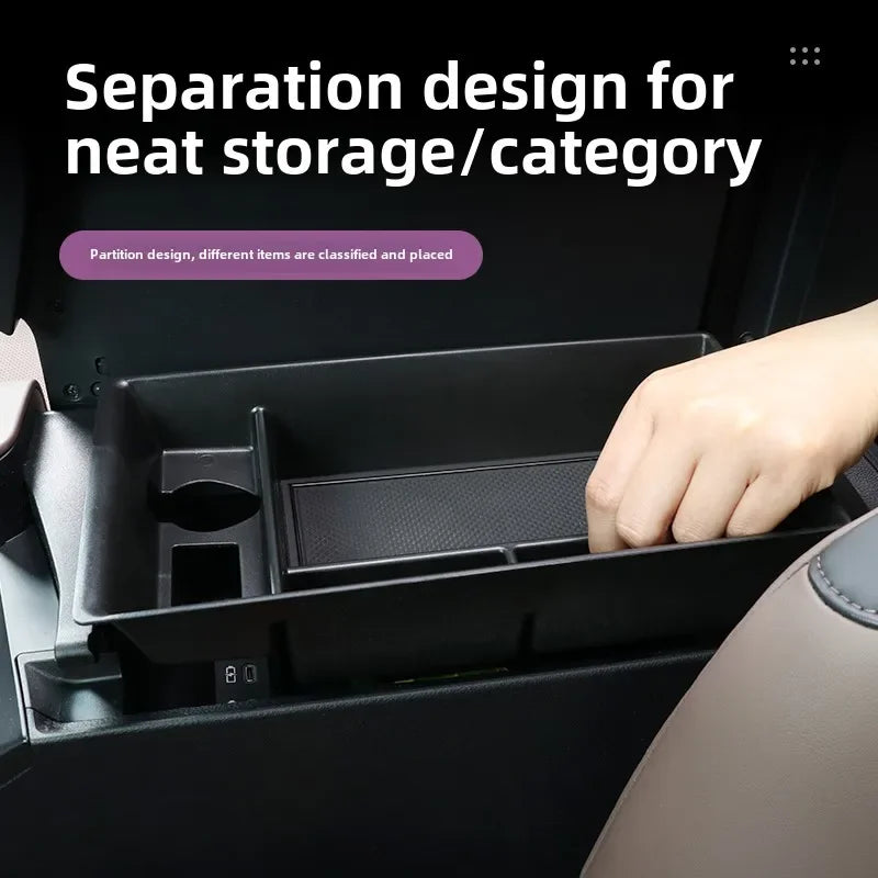 Car Center Console Armrest Storage Box For Lexus ES ES250 ES300h ES350 2021-2025 Central Organizer Container Tray Accessories — view 3