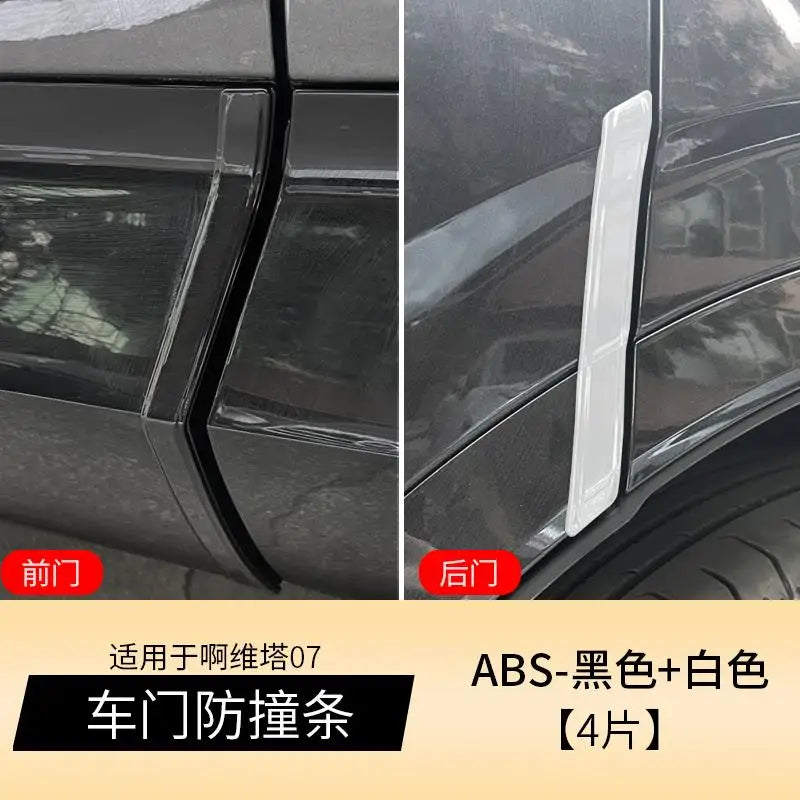 Car Door Anti-collision Strips Hidden Body Protection Rear View Mirror Stickers Anti-scratch Exterior Accessories for AVATR 07 — view 5