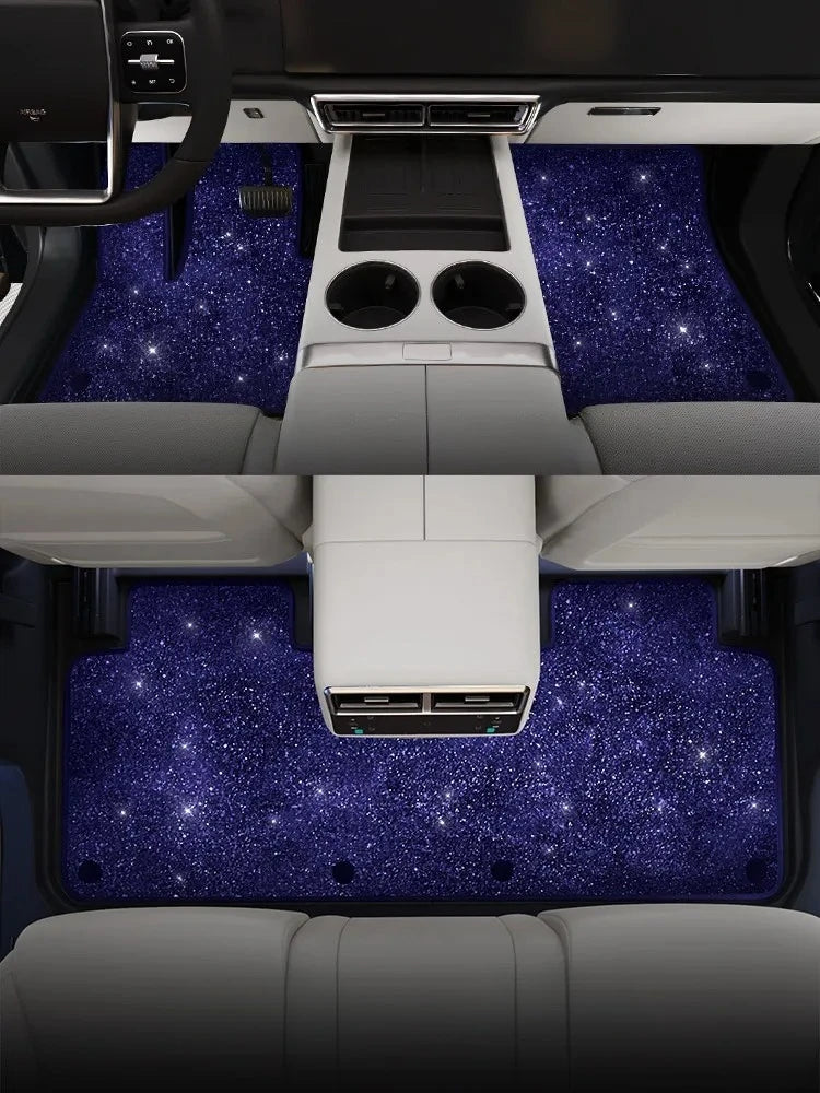 Car Floor Mats Starry Sky Carpet Single Layer Foot Pad Modification For Lynk & Co 900 Z20 01/02/03/05/06/07/08/09/10 EMP/Z10 — view 3