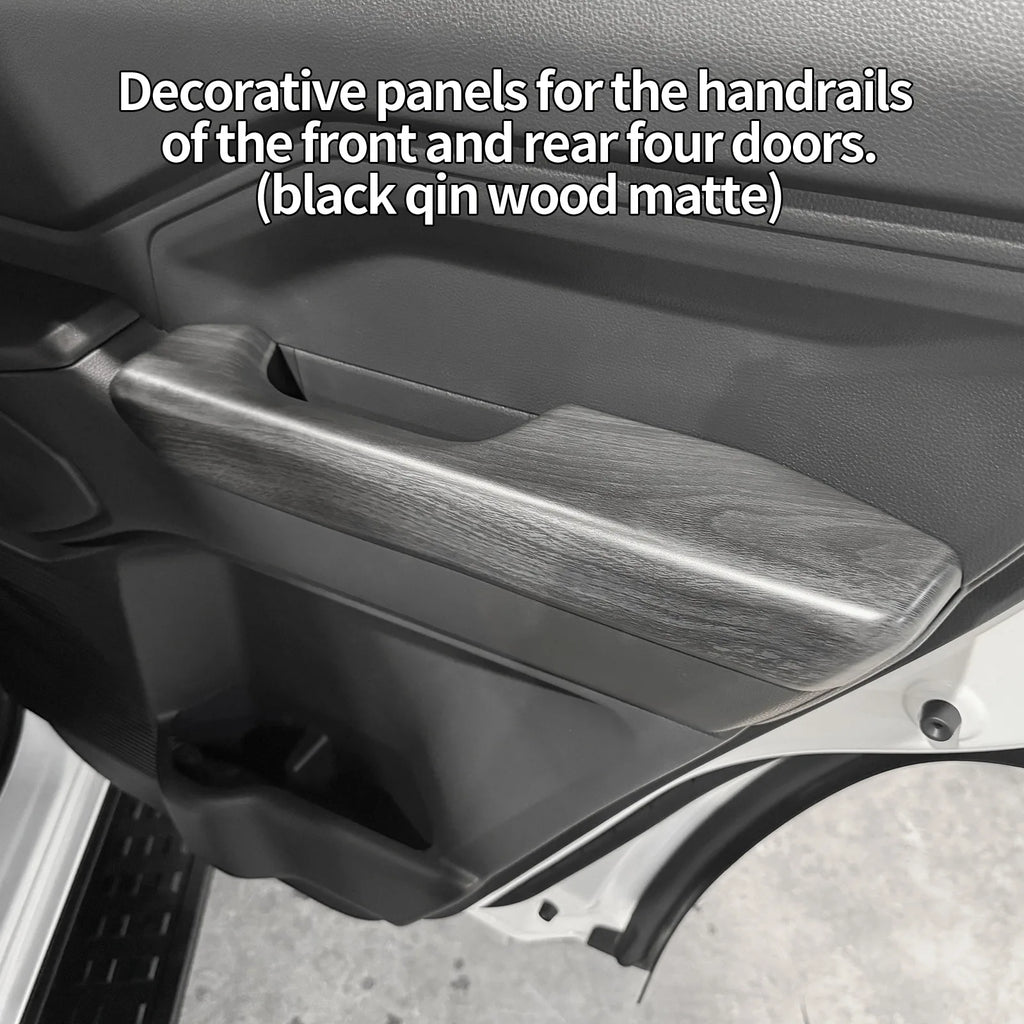 Car Four-door Armrest Decorative Frame Door Handle Trim Cover Interior Styling Modification For Toyota Land Cruiser FJ 2026 — view 5