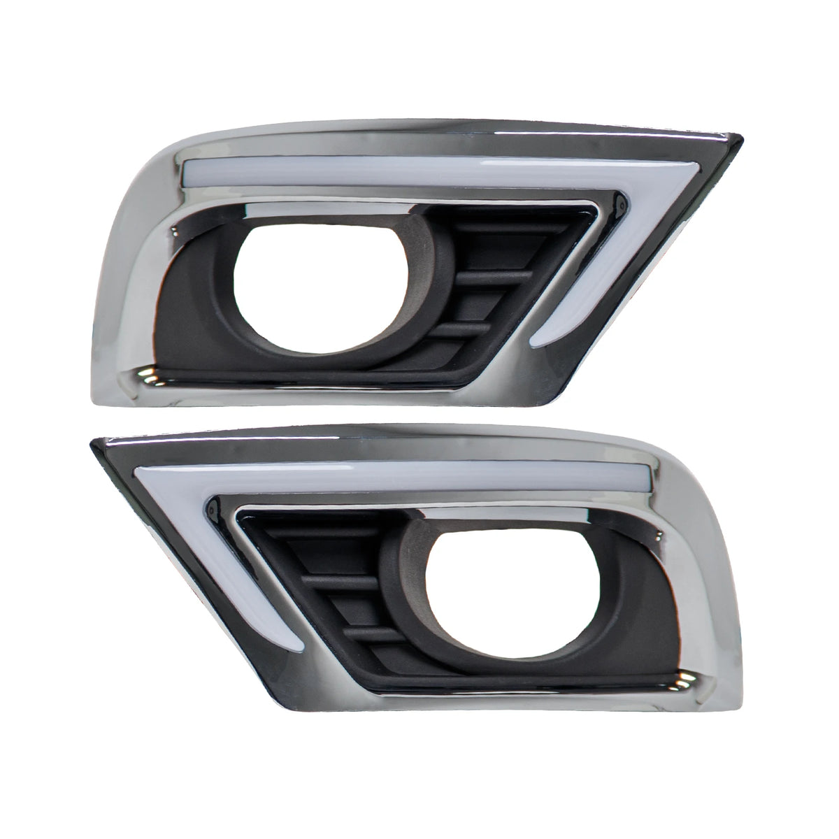 Car LED Daytime Running Light Front Fog Light Modification Decorative Lights Yellow Turn Signal DRL for Toyota Camry 2009 — view 2