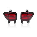 Car Led Rear Bumper Light Reflector Driving Brake Lights DRL Dynamic Turn Signals For Toyota RAV4 2005-2012 Imported Version — view 1