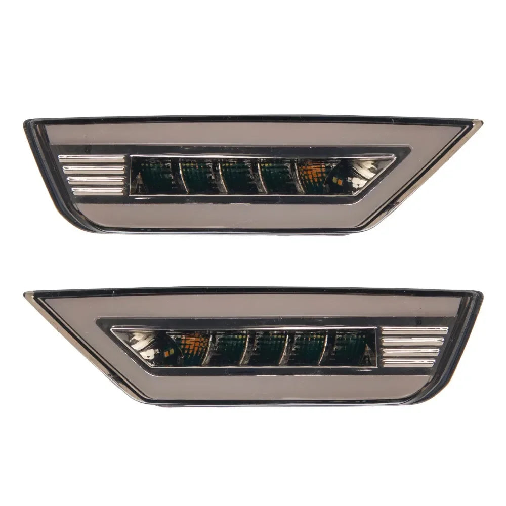 Car Led Rear Bumper Light Reflector Driving Brake Light Rear Fog lamp Modified Yellow Turn Signal for Ford Ecosport 2014-2019 — view 3