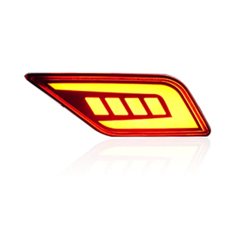 Car LED Rear Bumper Reflector Light Dynamic Turn Signal Driving Brake Lamp For Toyota Corolla Cross / Frontlander 2020-2024 — view 5