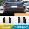 Car LED Rear Bumper Reflector Light For Mazda CX-50 CX50 2022 2023 2024 12V DRL Fog Lamp Brake Light with Dynamic Turn Signal — view 1