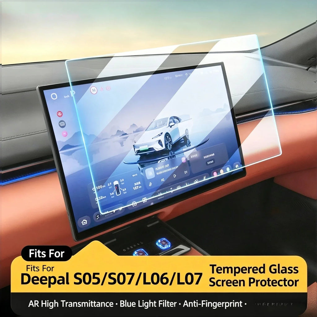 Car Navigation Instrument Screen Tempered Film High Definition Film Protection Accessories For Changan Deepal S05/S07 2026 — view 2