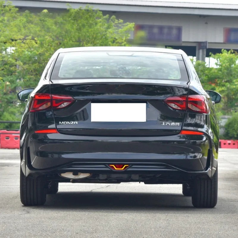 Car Rear Bumper Light Reflector Dynamic Signal Light LED Fog Lamp Modified Driving Brake Lights For Chevrolet Monza 2019-2024 — view 4