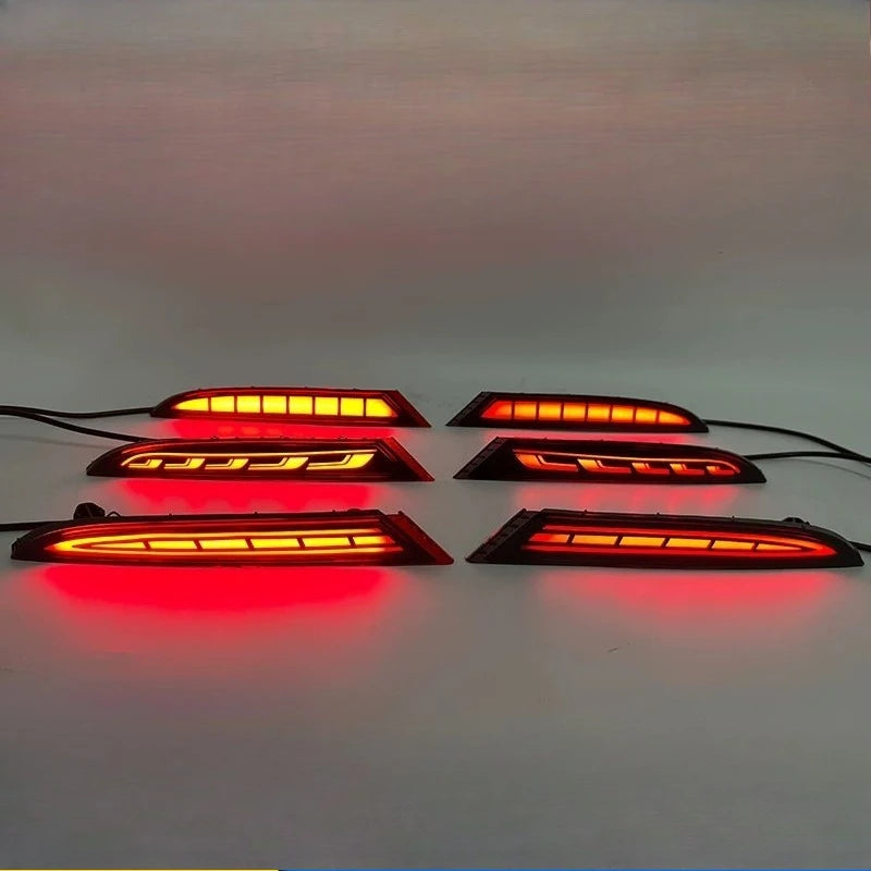 Car Rear Bumper Light Reflector For BYD Yuan PLUS ATTO 3 2022-2024 Fog Light Modified LED Dynamic Turn Signal Brake Pilot Lamp — view 3