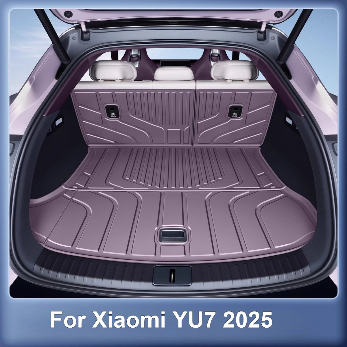 Cargo Liner For Xiaomi YU7 2025 Full-Coverage Car Trunk Mat TPE Scratch-Resistant and Wear-Resistant Protective Mat Accessories — view 1