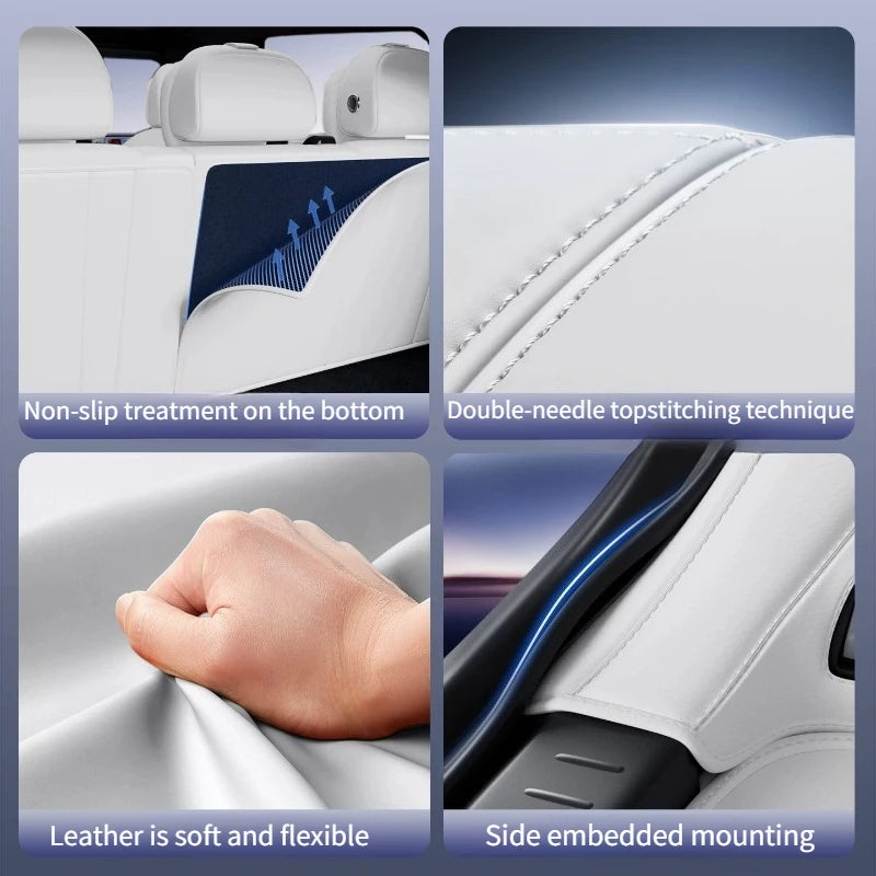 Cargo Liner For XPeng MONA L03 2026 Full-Coverage Trunk Mat Leather Waterproof Wear-Resistant Protector Car Interior Accessories — view 5
