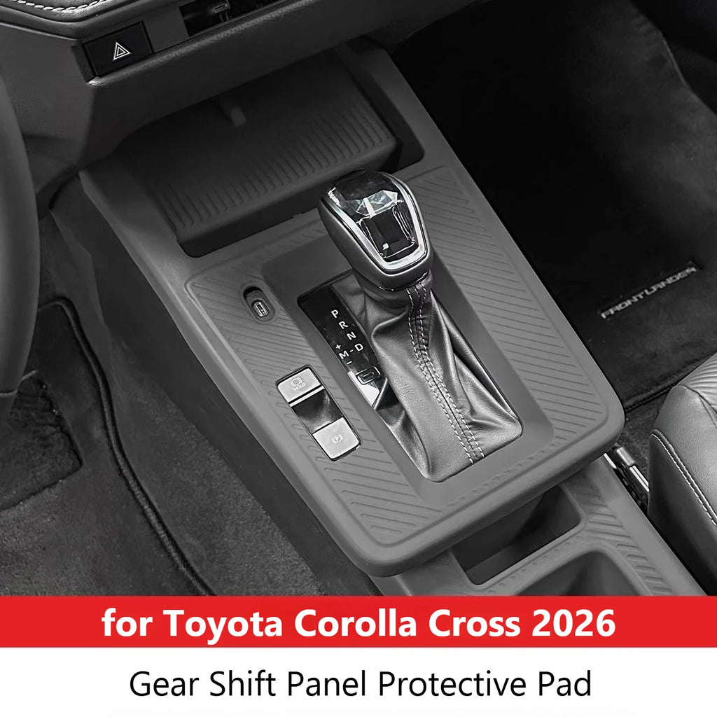 Center Console Silicone Pad for Toyota Corolla Cross 2026 Gear Shift Panel Protective Pad Anti-scratch Cup Holder Anti-Slip Mat — view 1