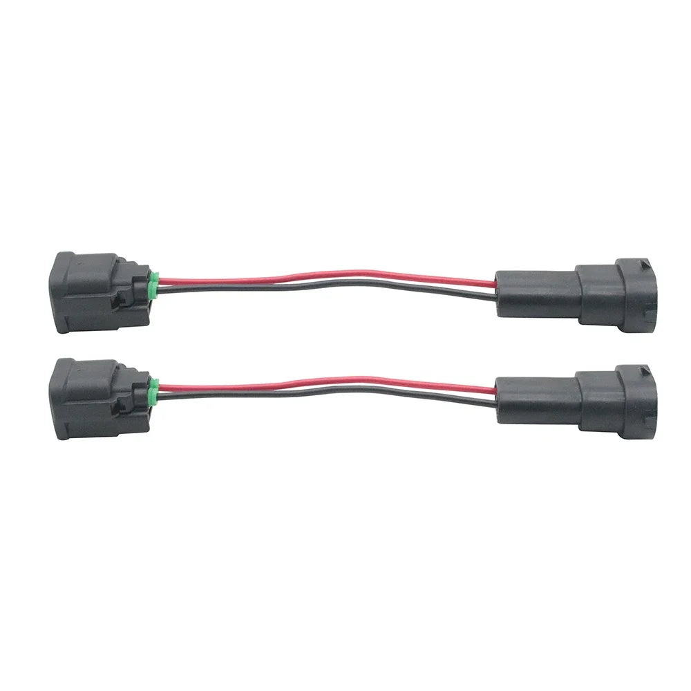 Custom Fog Lights Adapter Harness Wire for Honda New Led Fog Lamp Interface Female to H11 H8 Bulb Socket Male Halogen Upgrade — view 3