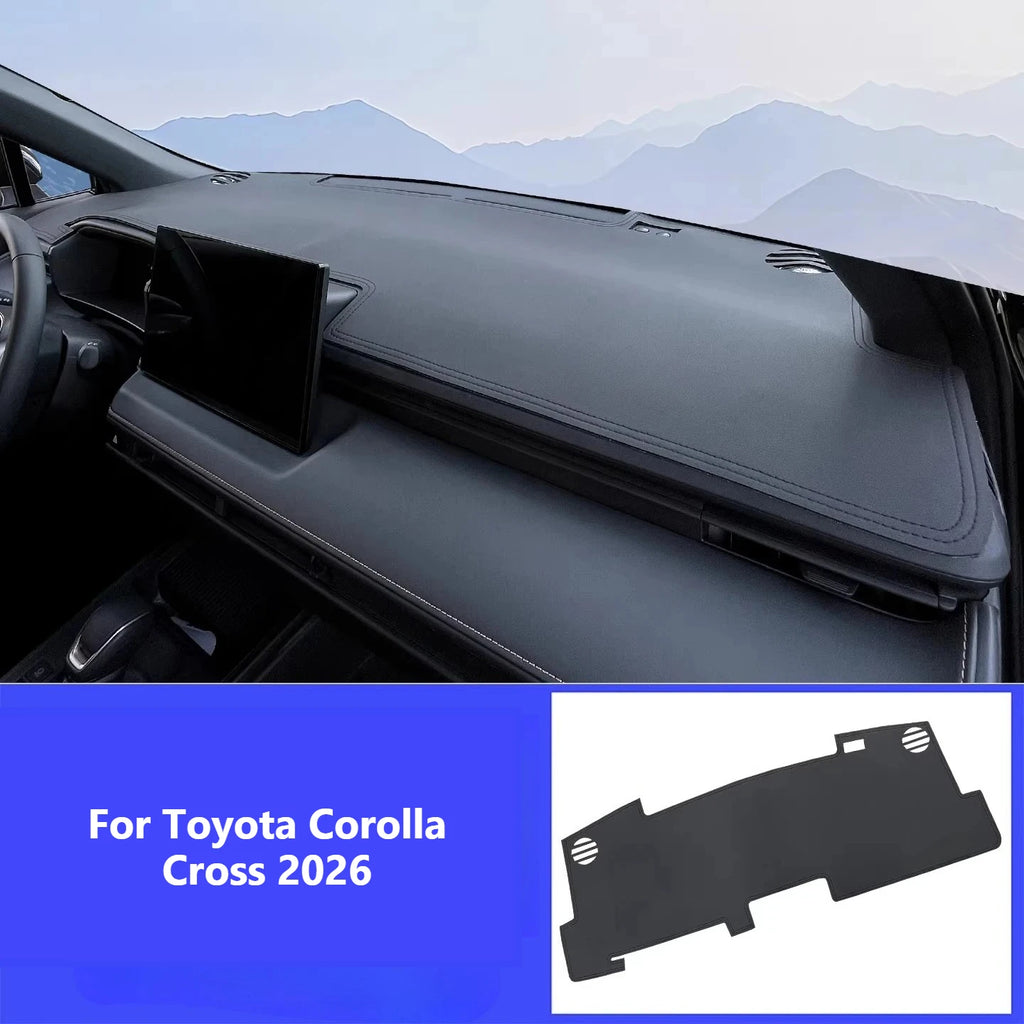 Dash Covers For Toyota Corolla Cross 2026 Car Dashboard Leather Protective Pad Sun Shade Heat Insulation Avoid-Light Dash Mats — view 1