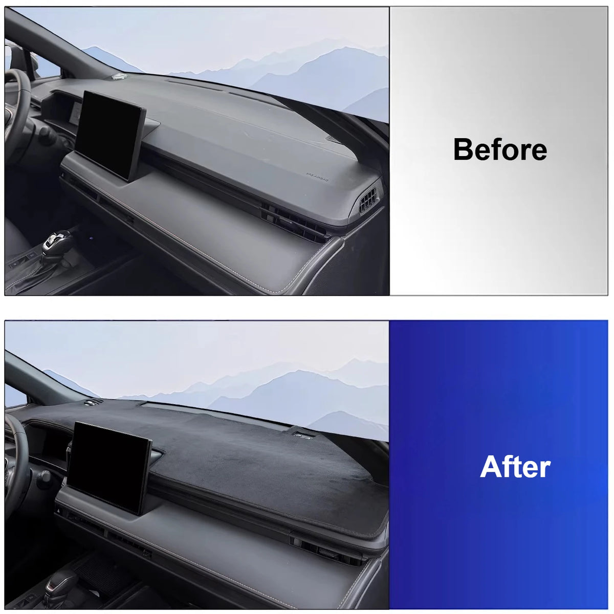 Dash Covers For Toyota Corolla Cross 2026 Car Dashboard Leather Protective Pad Sun Shade Heat Insulation Avoid-Light Dash Mats — view 4