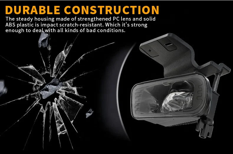 DOT SAE Led Fog Light for GMC Yukon 2001-2006 Sierra 1500HD 2500 High Brightness Front Passing Lamp Plug and Play Waterproof — view 6